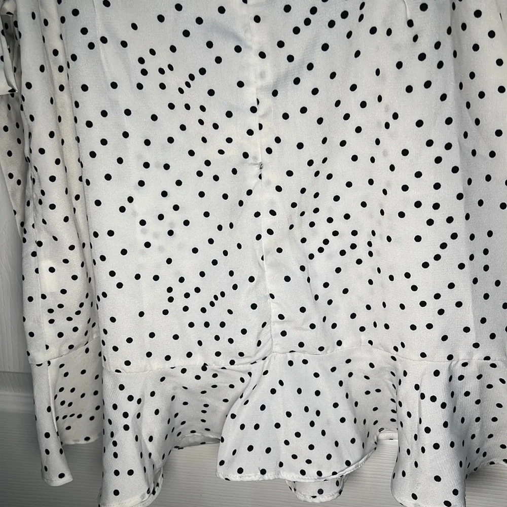 Princess Polly Black and White Polka Dot Skirt - Picture 8 of 10